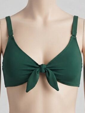 ZAFUL Dark Green Bikini Top Women’s Size 8-10